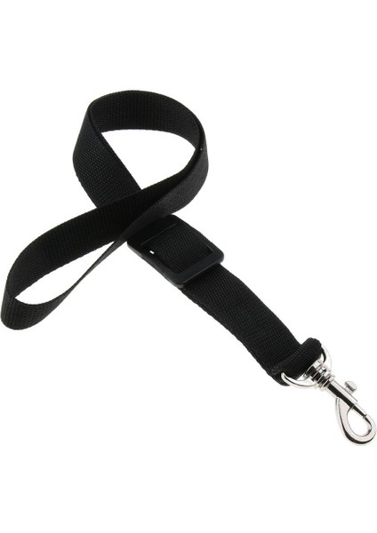 Saksafon Parçaları Aksesuarları Için Metal Kanca ile Siyah Saksafon Boyun Kayışı (Yurt Dışından)