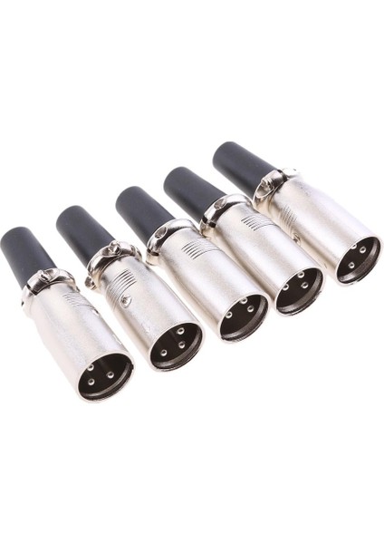 3 Pimli Xlr Erkek Ses Mikrofon Mikrofon Adaptör Kablo Konnektörü Ses Video Fişi (Yurt Dışından)