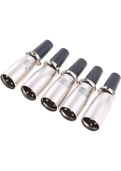 3 Pimli Xlr Erkek Ses Mikrofon Mikrofon Adaptör Kablo Konnektörü Ses Video Fişi (Yurt Dışından)