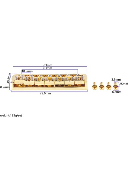 Profesyonel 7 Dize Köprüleri Elektrik Köprü Parçaları Için Değiştirme St Stil (Yurt Dışından) fırsatları