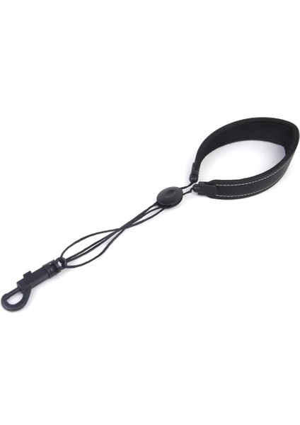 Siyah Ayarlanabilir Yastıklı Saksafon Boyun Kayışı ile Snap Hook Saksafon Kablo Demeti (Yurt Dışından)