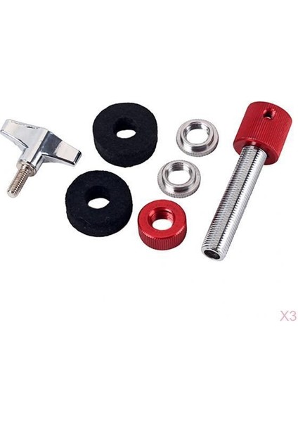 Lots 3 Hi-Hat Debriyaj Alaşımlı Standart Perküsyon Enstrümantal Aksesuarları (Yurt Dışından)