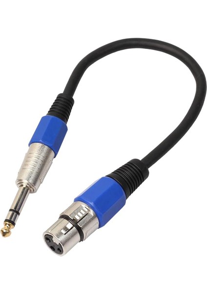 1ft 1/4 "trs 6.35MM Erkek - 3 Pin Xlr Kadın Audio Mic Uzantı Kablosu Kablosu (Yurt Dışından)