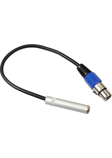 2 Adet Dengeli 3 Pimli Xlr Dişi 6.35MM Dişi Stereo Ses Kablosu (Yurt Dışından) modelleri