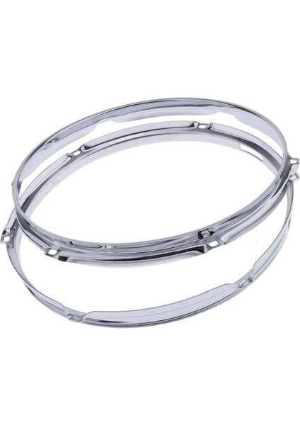 Chrome Die Cast Snare Drum Hoops 12 "6 Kulak/delik/lug, Çinko Alaşımı (Yurt Dışından) indirimleri
