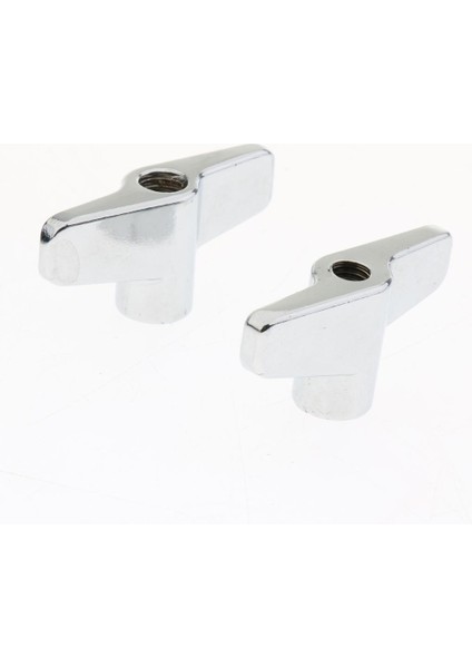 2x Davul Zil Standı Düğmesi Müzikal Perküsyon Enstrümanı 8mm (Yurt Dışından)
