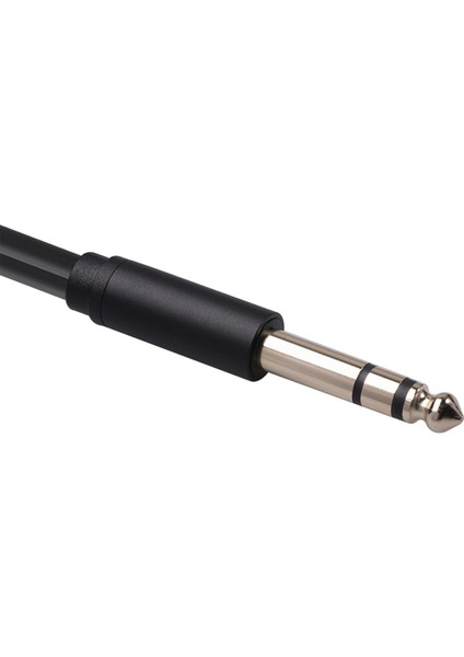 6.35MM 1/4 "jak - 2 Rca Hoparlör Kablosu / Gitar Amp Kafası / Kabin 1.5m (Yurt Dışından)
