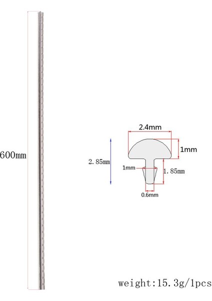 Gitar Bass Mandolin Için Dayanıklı Nikel Kaplama Bakır Gitar Fret Teller (Yurt Dışından) fırsatları