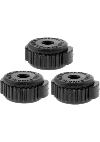 3x Hızlı Bırakma Zil Seti Değiştirme Aksesuarları Için Drum Set Yerine Plastik Somunlar 30MM (Yurt Dışından)