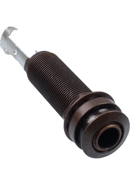 1/4 '' Iplik Silindir Endpin Çıkış Fişi Akustik Gitar Koyu Siyah (Yurt Dışından) fiyatları