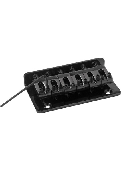 6 Strings Metal Sabit Hardtail Eyer Köprüsü Üst Yükü Siyah Elektro Gitar Için Siyah (Yurt Dışından) fırsatları
