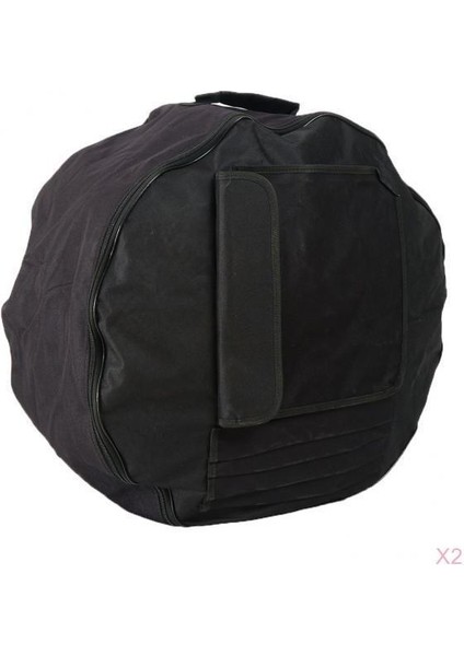 2 Bas Davul Oxford Kumaş Torba Koruma Kapağı Davul Perküsyonu Parçaları 24 '' (Yurt Dışından)