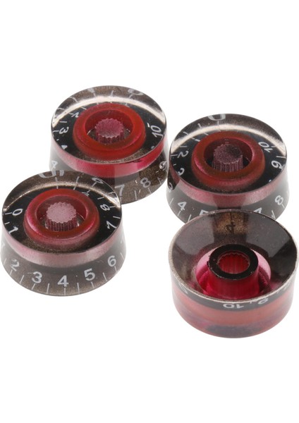 Lp Gitar Parçaları Stil Için 4 Gitar ve Ses Topuzları Ses Topuzları Set 1 (Yurt Dışından)