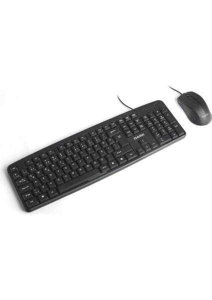 KM1030 Kablolu Ofis Klavye Mouse Set (DK-AC-KM1030)