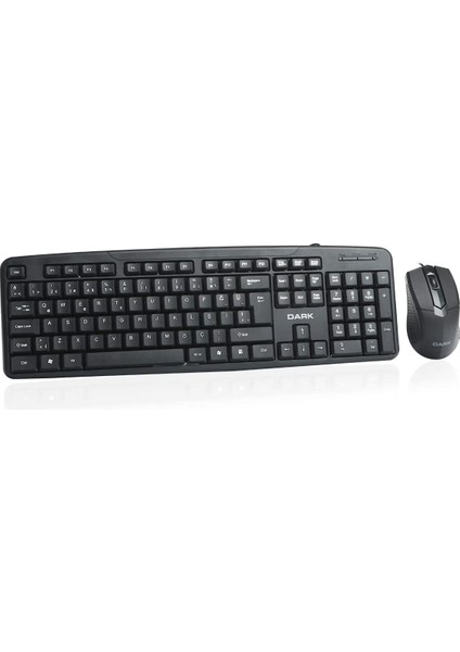 KM1030 Kablolu Ofis Klavye Mouse Set (DK-AC-KM1030)