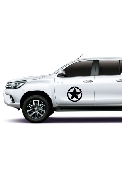 2MAKSTİCKER Army Star Askeri Yıldız Sticker fiyatları