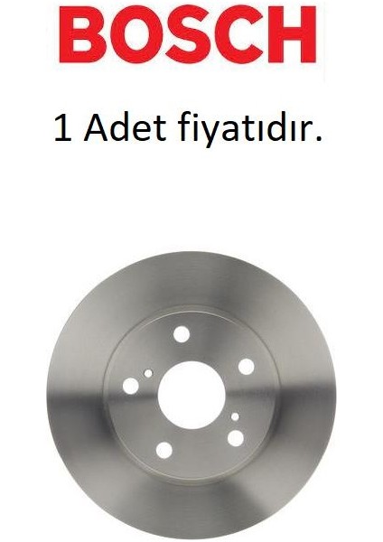 Fren Disk Ön Auris Corolla 1.3 1.4 1.5 1.6 1.8 0986479R97 1 Adet