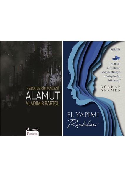 Fedailerin Kalesi Alamut - El Yapımı Ruhlar 2 Kitap Set - Vladimir Bartol