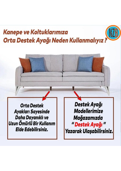 Mobilya Kanepe Çekyat Sehpa Tv Ünitesi Baza Koltuk Ayağı Krom Renk 18 cm Ayak modelleri