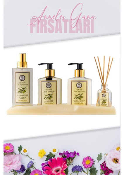 Ayvalık Zeytin Çiçeği 4'lü Kişisel Bakım Seti