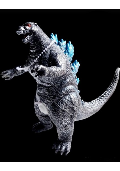 Oyuncak Hayvan Figürü Godzila 38 cm Sesli Soft Yumuşak Dinazor Godzilla