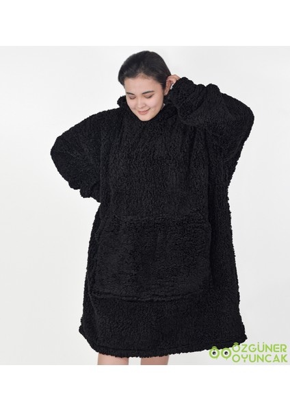 Peluşcu Dayı Welsoft Peluş Polar Giyilebilir Battaniye Pijama