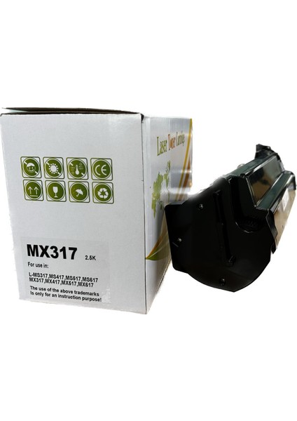 IPM Toner Lexmark MX317 Çipli Muadil Toner / Lexmark 51B5000