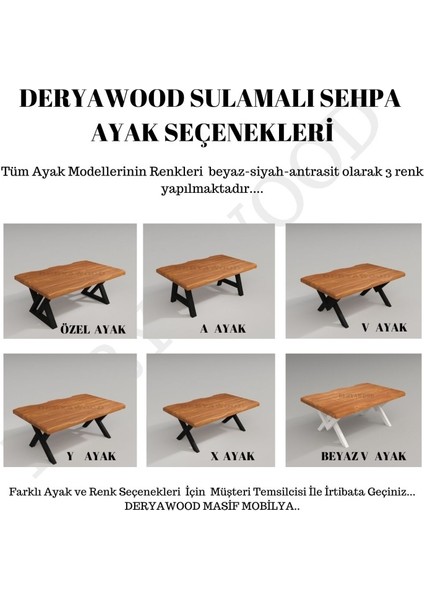 Masif Ahşap Dahlia Sulamalı Sehpa 70*120 cm fırsatları