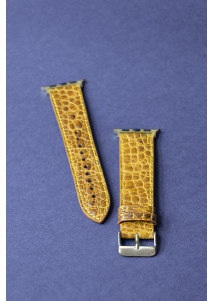 Apple Watch Kordon Hardal Croccodile 42-44-45 mm Uyumlu fiyatları
