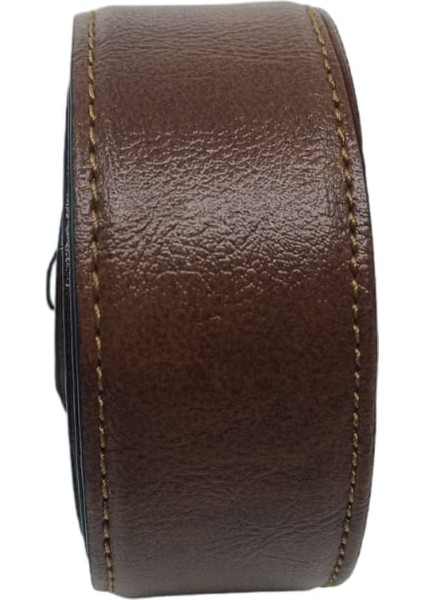 Erkek Taba Klasik 3,5 cm Suni Deri Kemer fırsatları