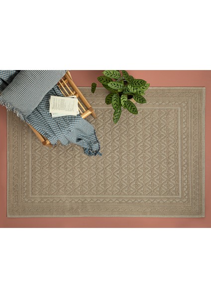 Ronita Pamuklu Kilim 80 x 300 cm Bej