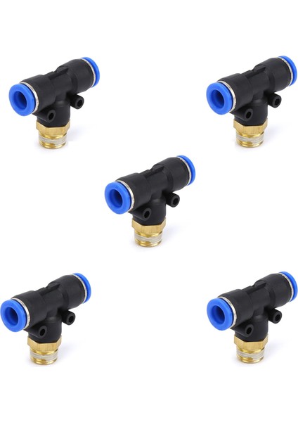 Pnömatik Orta Bacak Te Rekor 1/8''X10 mm Paket 5 Adet