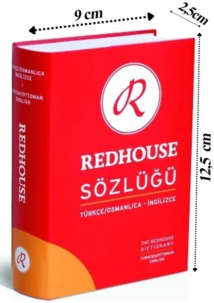 Redhouse Türkçe Ingilizce Sözlüğü Mini Turuncu 516 Sayfa 1 Adet 30.000 Kelime Hazneli Red House Ingilizce Sözlük Mini Boy Cep