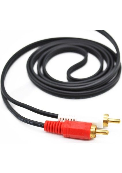 2rca - 3,5mm Stereo Aux Kablo 3 Metre Gold fiyatları
