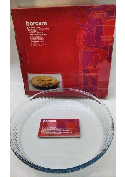 Paşabahçe Borcam 260 Mm 1720 Cc Yuvarlak Tepsi D-6