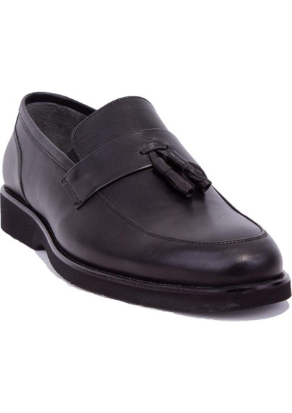 DMA08-800 Siyah Günlük Deri Erkek Ayakkabı