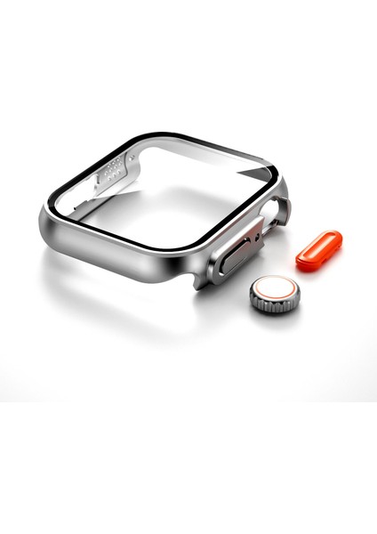 Apple Watch 3 2 1 38 mm Uyumlu Watch Ultra 49 mm Kasa Dönüştürücü & Ekran Koruyucu Tam Koruma modelleri
