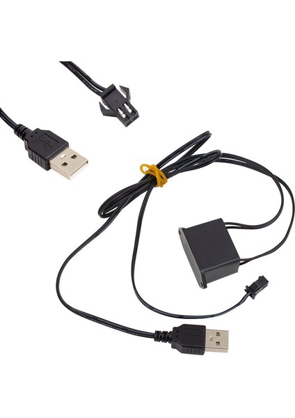 Neon Beyaz 5 Metre Ip Aydınlatma 5 V USB Adaptörlü