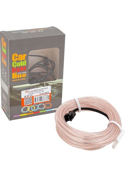 Neon Beyaz 5 Metre Ip Aydınlatma 5 V USB Adaptörlü