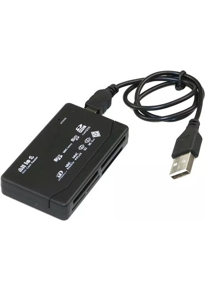 USB 2.0 Sd-Mmc-Mıcro Sd 4ın1 Çoklu Kart Okuyucu