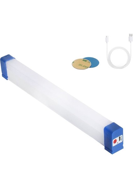 BK-300 Mıknatıslı Şarjlı Solar Lamba 32 cm (2 Parça Halinde Paneli Unutma)