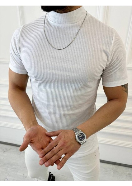 Tişört Nefes Alabilen Terletmez Slim Fit Dar Kesim T-Shirt