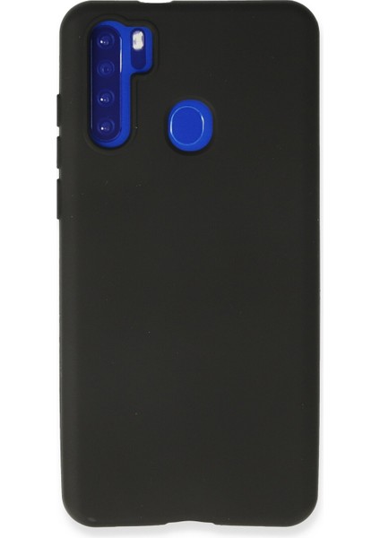 Reeder P13 Blue Max ile Uyumlu Kapak Mat Siyah Soft Silikon Kılıf
