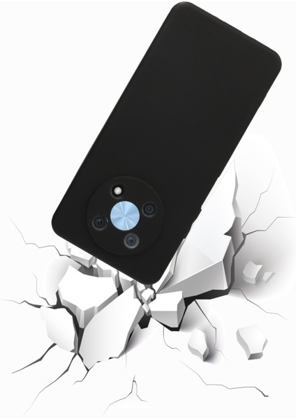 Huawei Nova Y90 ile Uyumlu Kapak Kamera Korumalı Mat Siyah Yumuşak Silikon Kılıf fırsatları