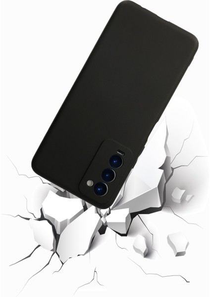 Tecno Camon 18 ile Uyumlu Kapak Kamera Korumalı Mat Siyah Yumuşak Silikon Kılıf fırsatları