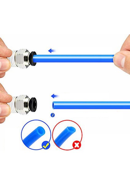 Pnömatik Redüksiyon Nipel 4x6 mm Paket 5 Adet