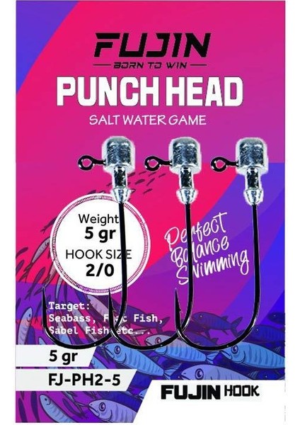 Punch Head Jig Head No: 2/0 indirimleri