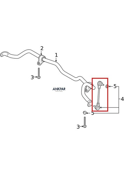 Volvo XC40 Ön Z Rot Askı Rotu 32221271