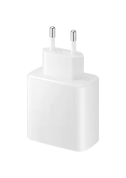 Samsung Galaxy A72 Uyumlu EP-TA845XWEGTR Usb-C 45W Hızlı Şarj Başlığı