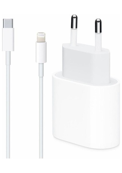 Apple iPhone 20W 11 / 11PRO Hızlı Şarj Aleti Seti 20W Adaptör + Usb-C Kablo